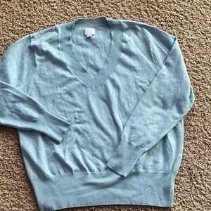 A New Day Light Gray Knit Sweater